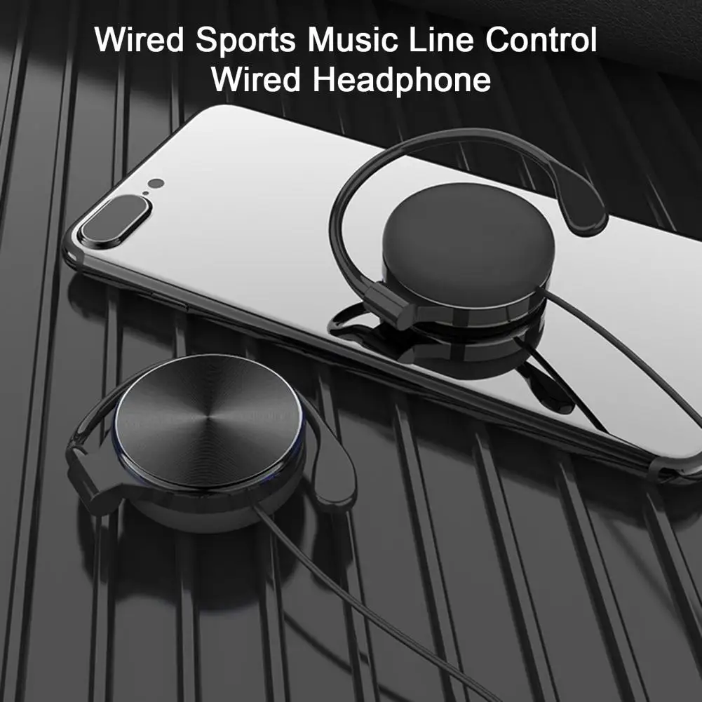 Wired Headphones 3 5mm Type C Jack Sports Earphone EarHook Headset For Music Mp3 Computer Mobile Telephone Wholesale