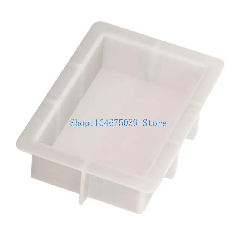 5asd Elegant Resin Molds Silicone Desktop Organizers Molds Hand-Making Desk Accessories Present for Crafting Enthusiasts