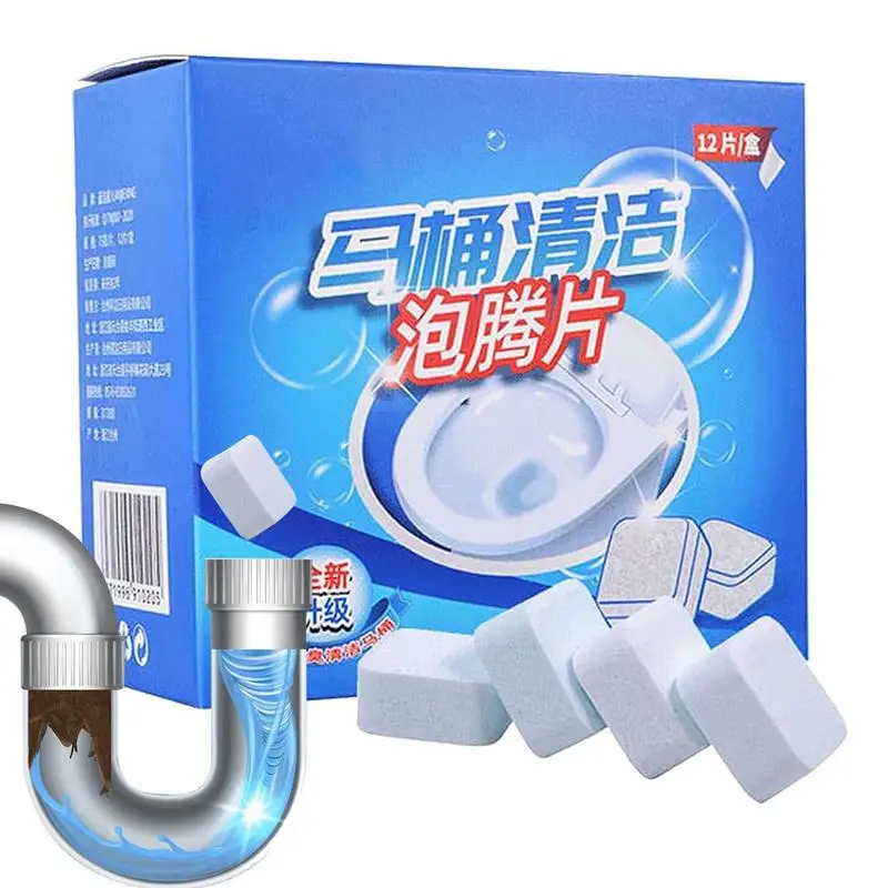 Toilet Cleaner Tablets Effervescent Tablets Deep Cleaning Washer Deodorant Agent Cleaning Pills Automatic Toilet Bowl Cleaner