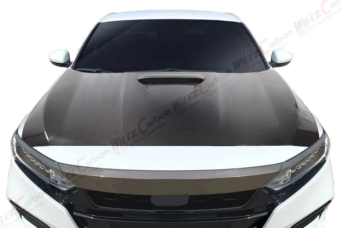 For Honda Accord 2018-2022 Years Carbon Fiber Engine Hood Modification