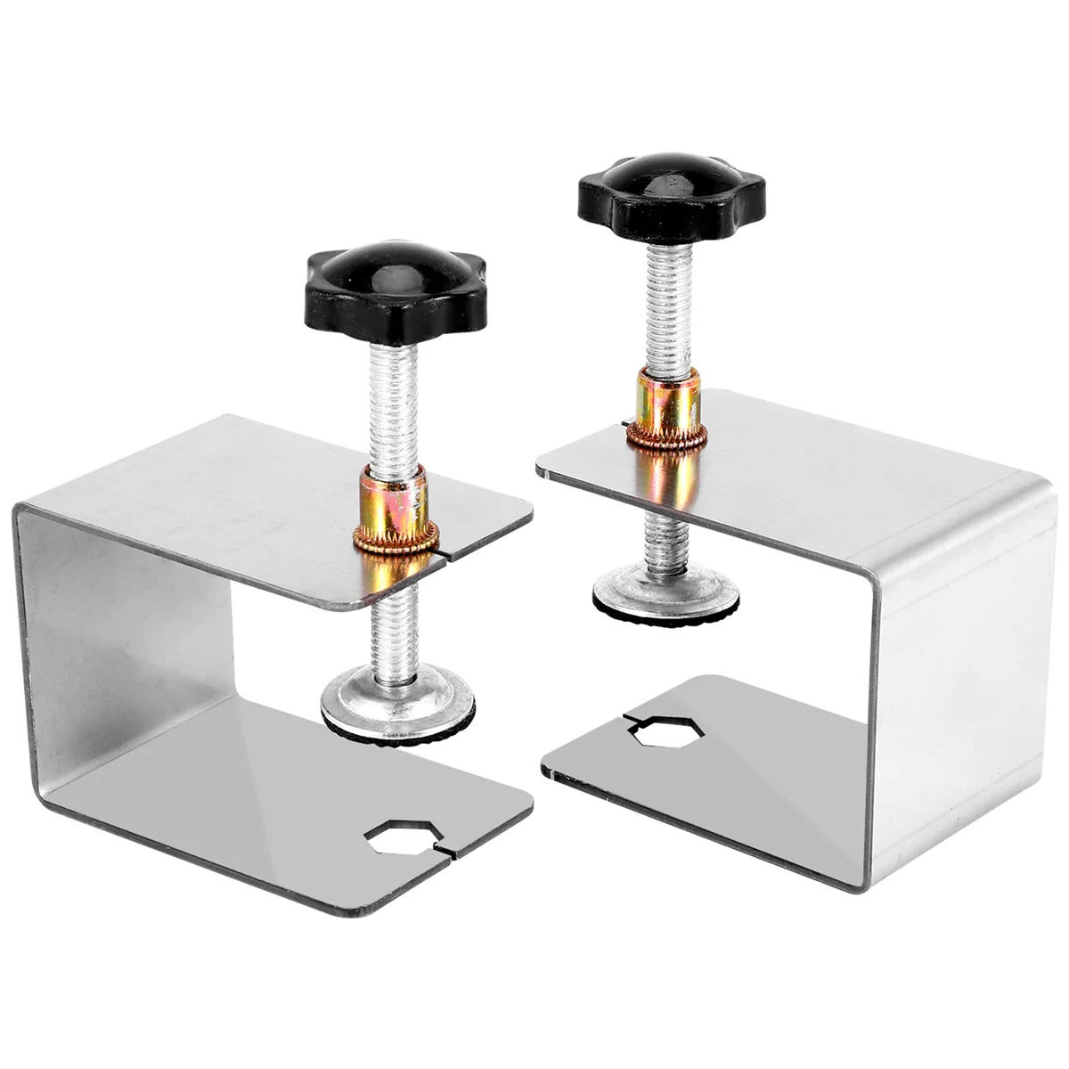 

2Pcs Woodworking Jig Cabinet Tool Home Furniture Accessories Steel Drawer Front Installation Clamps Drawer Panel Clips