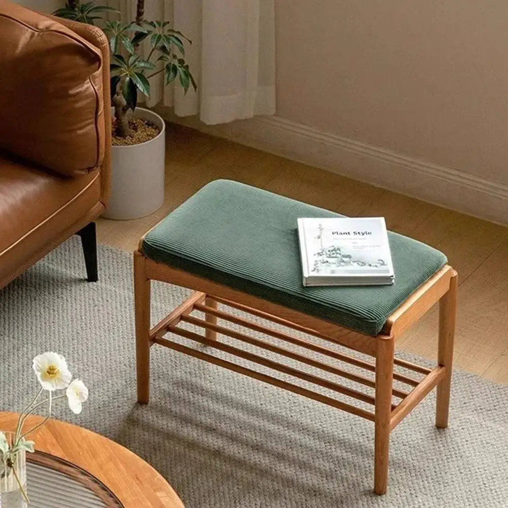 Modern Entrance Hall Shoe Bench Nordic Hotel Mid Century Luxury Shoe Bench Dressers Design Sillas Para Salon Home Furniture