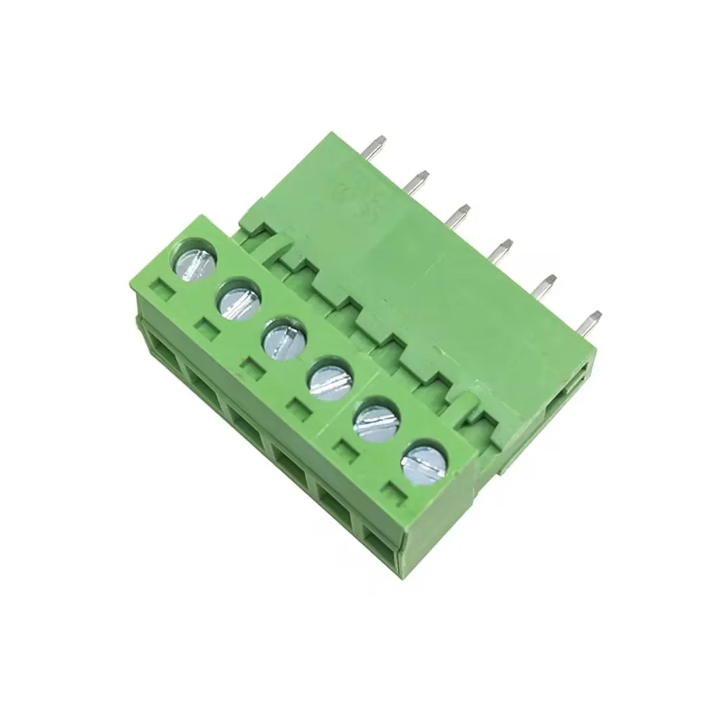 5/10Pairs 2EDG 5.08mm Pitch Screw Terminal Blocks 2/3/4/5/6/7/8/9/10/12 Pin Male Plug Female Socket PCB Connector 5.08 mm