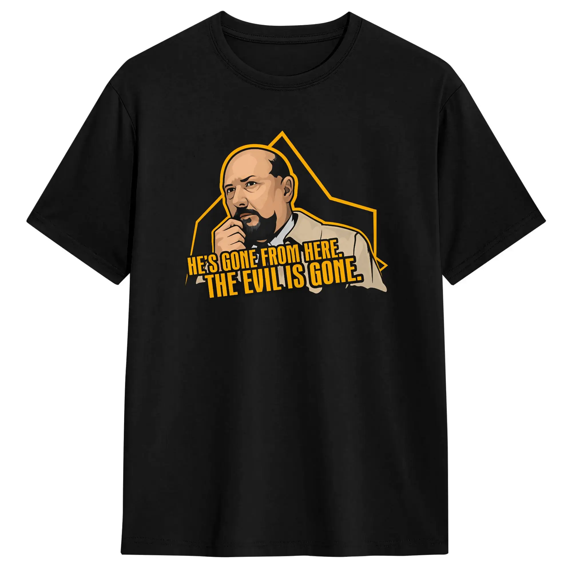 Dr Loomis The Evil Is Gone T-Shirt Men  Aesthetic T Shirts Summer O-Neck Trending Tees Hot Sale Plus Size Clothes