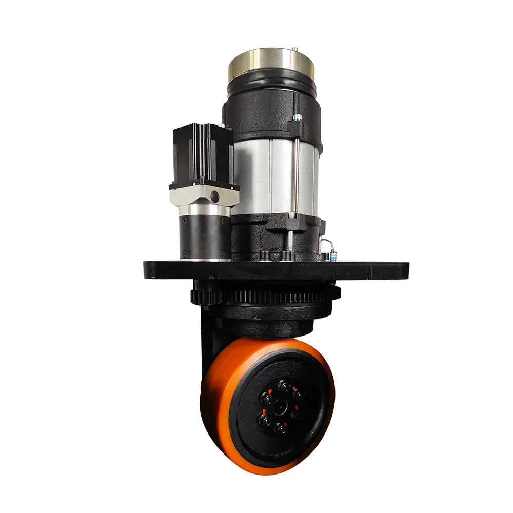 High Efficiency 4000w AC Servo Motor Steering Drive Wheel For Intelligent Agv AMR Robot Forklift