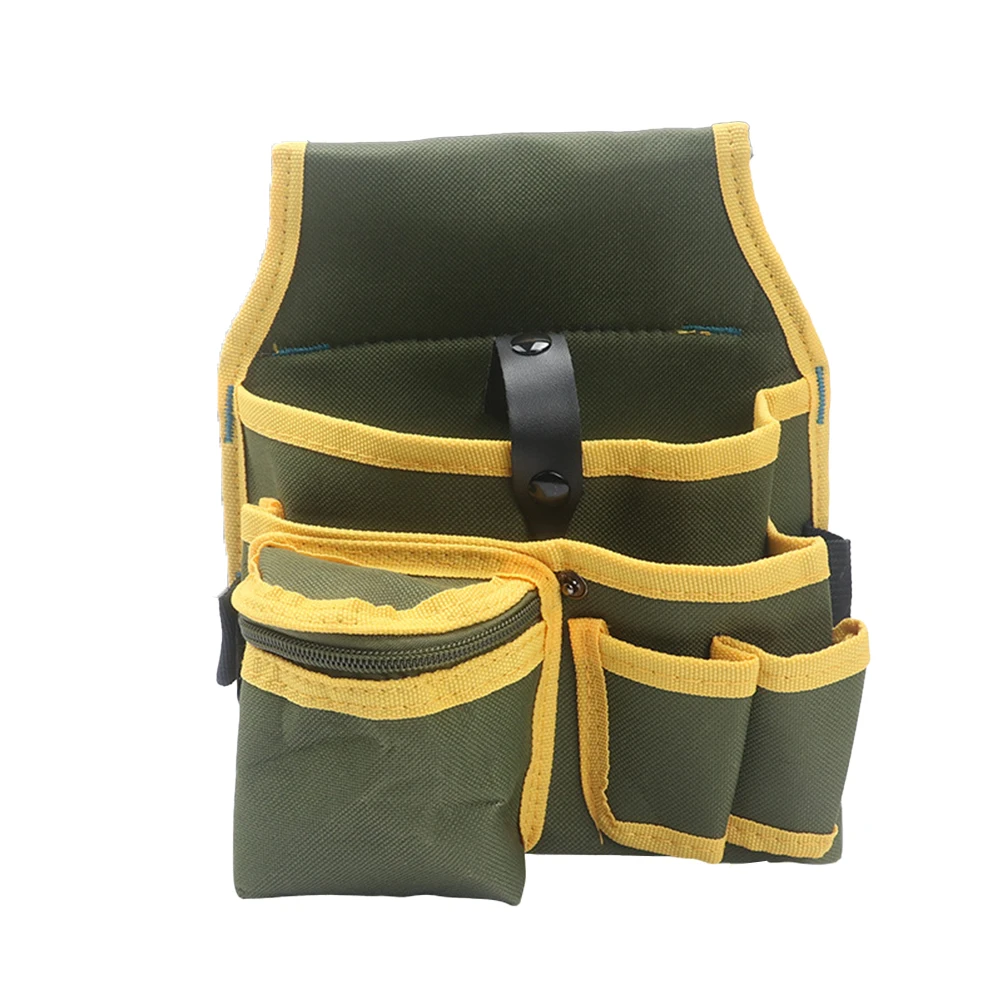 Heavy Duty Tool Bag Canvas Tool Pouch Home Improvement Versatile Tool Carrier Waterproof Canvas Material Compact Design