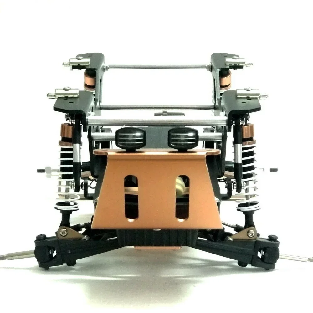 Parti opzionali in alluminio Shock/paraurti/Wheelie Bar/cuscinetti/telaio per Tamiya CW-01 Lunch Box/Midnight Pumpkin/Unimog 406