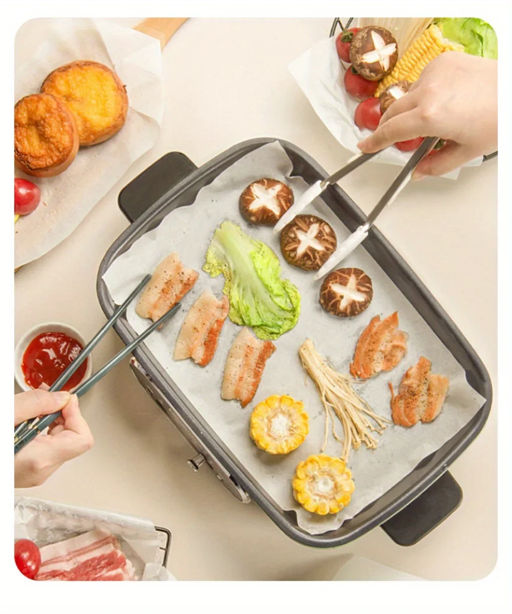 1pc Food Grade Silicone Oil Paper Baking Home Packaging Paper, Heat-resistant Kitchen Oven, Oil Proof Paper, Meat Baking