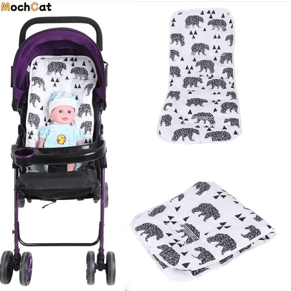 

Whale Soft Dinosaur Flower Koala Cotton Baby Stroller Cushion Seat Pad Pram Liner Pad Stroller Accessories