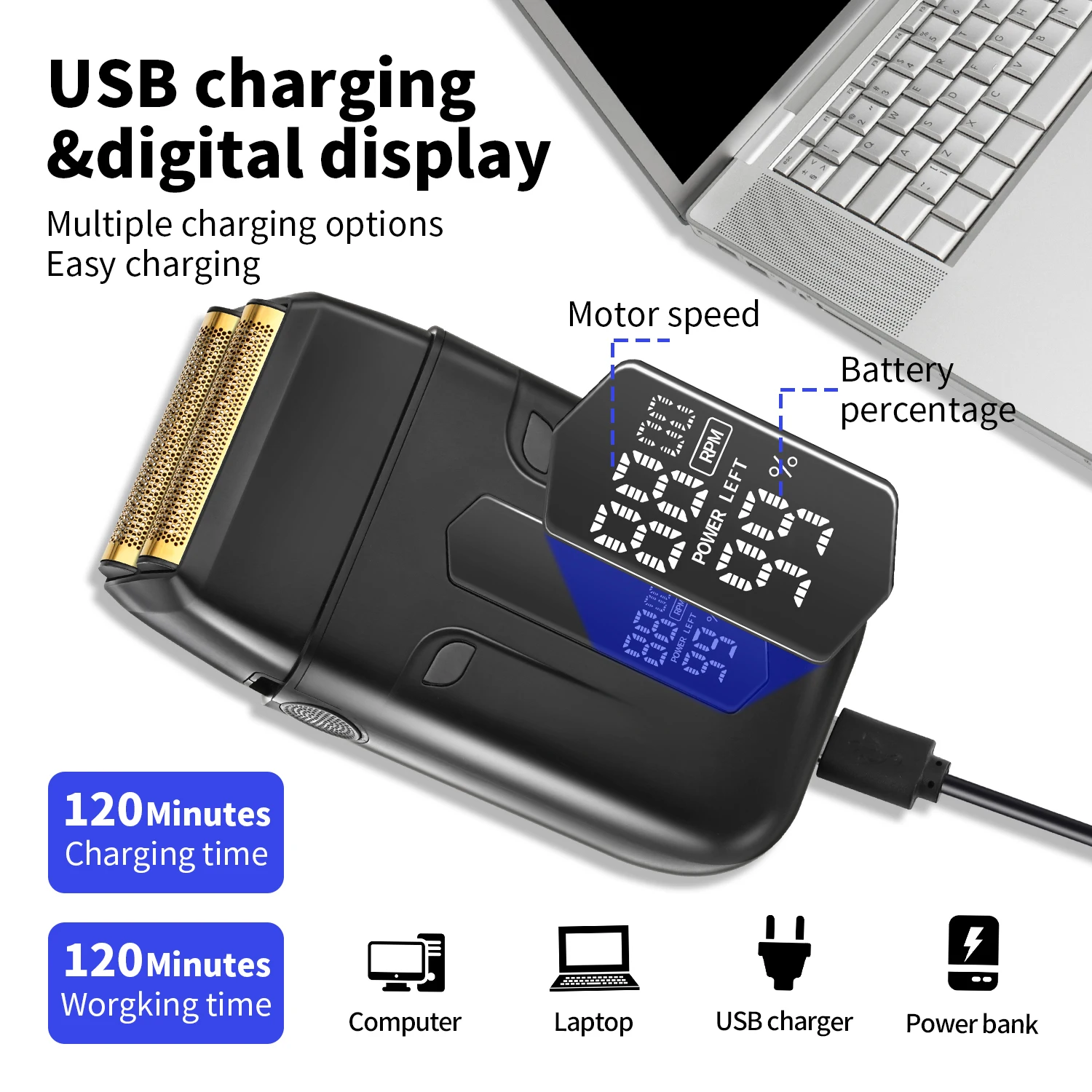 Cortadora de pelo para hombre, cortadora eléctrica para hombres, Barba, niños, máquina cortadora de peluquero, máquina de corte de pelo