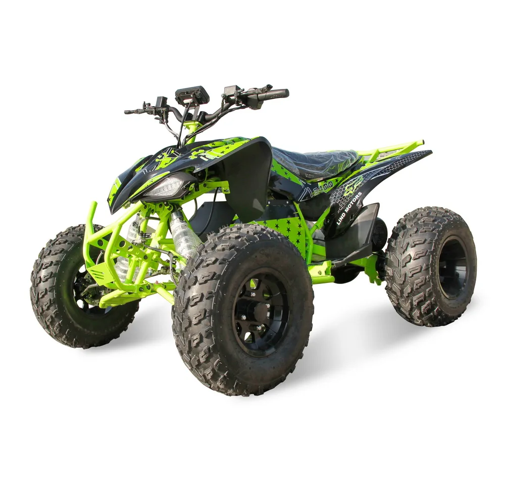 High Speed New Powerful Sport Electric ATV 8000W 72V With Lithium Battery Electric Quads ATV Bike