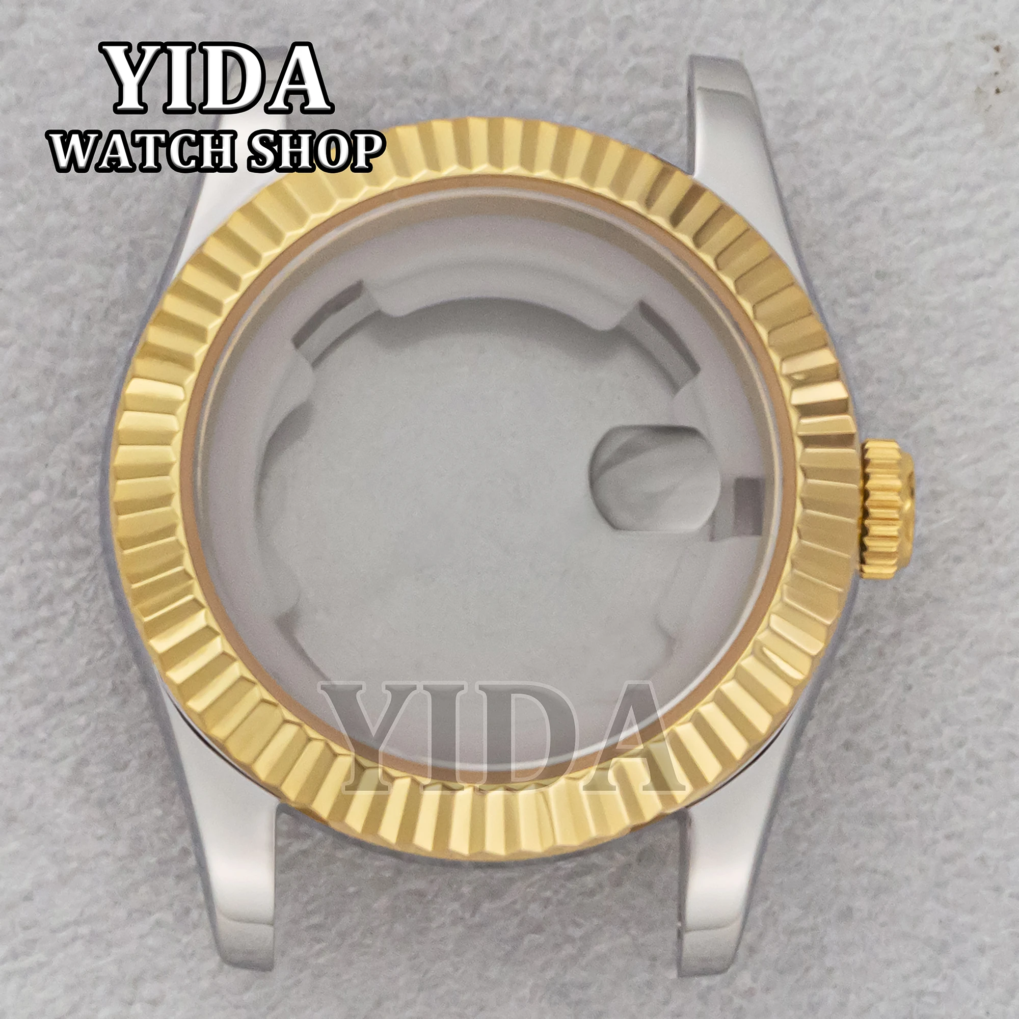 Корпус NH05, корпус 33 мм из нержавеющей стали, ремешок для часов, сапфировое стекло для Datejust NH05 NH06, инструменты для ремонта автоматических механизмов