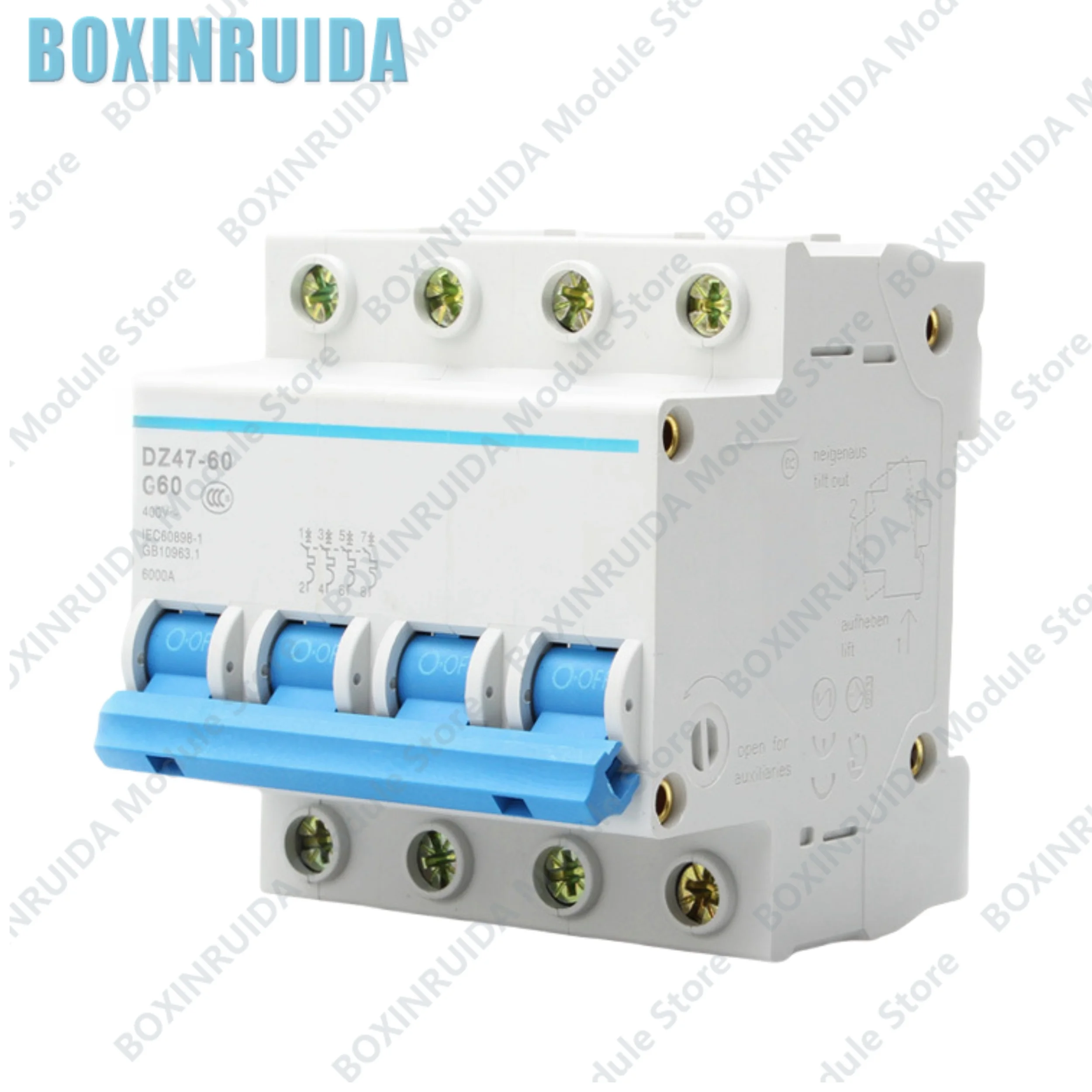 Brand new original DZ47-60 4P 10A 16A 20A 25A 32A 40A 50A 60A Circuit Breaker