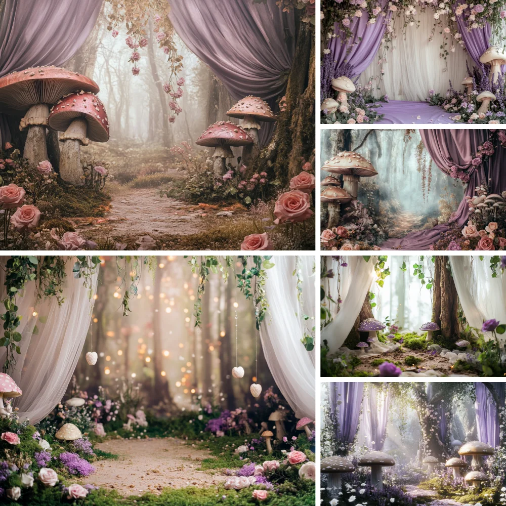 Wedding Photography Background Maternity Dresses Photoshoot Child Baby Birthday Party Photo Backdrop Decorations Banner