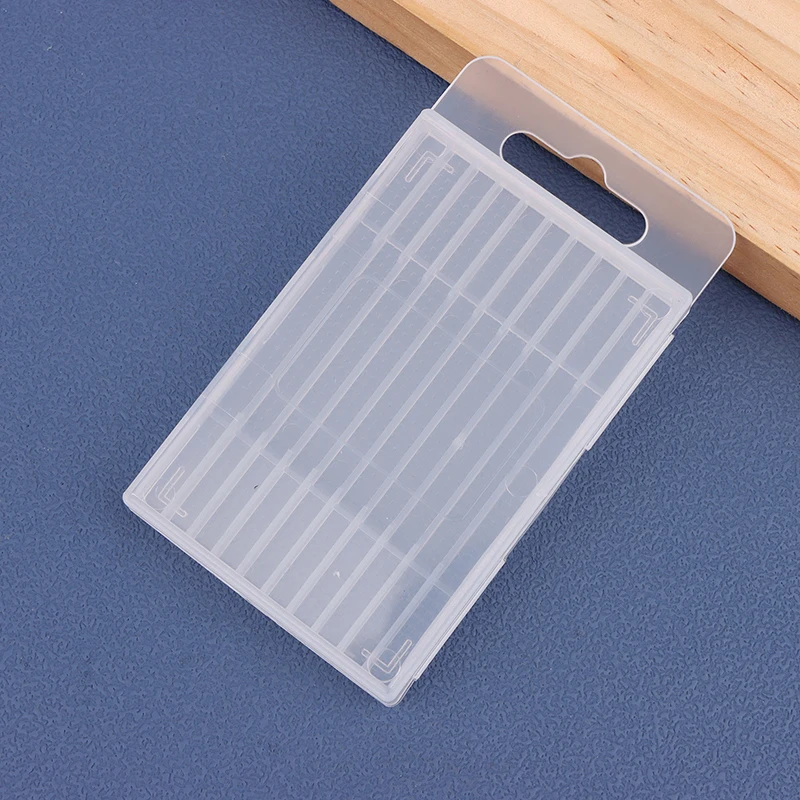 Multi-sizes Toolbox Tool Woodworking Drill Bit Packaging Case Thickened Transparent Plastic Twist Drill Empty Box Storage Box