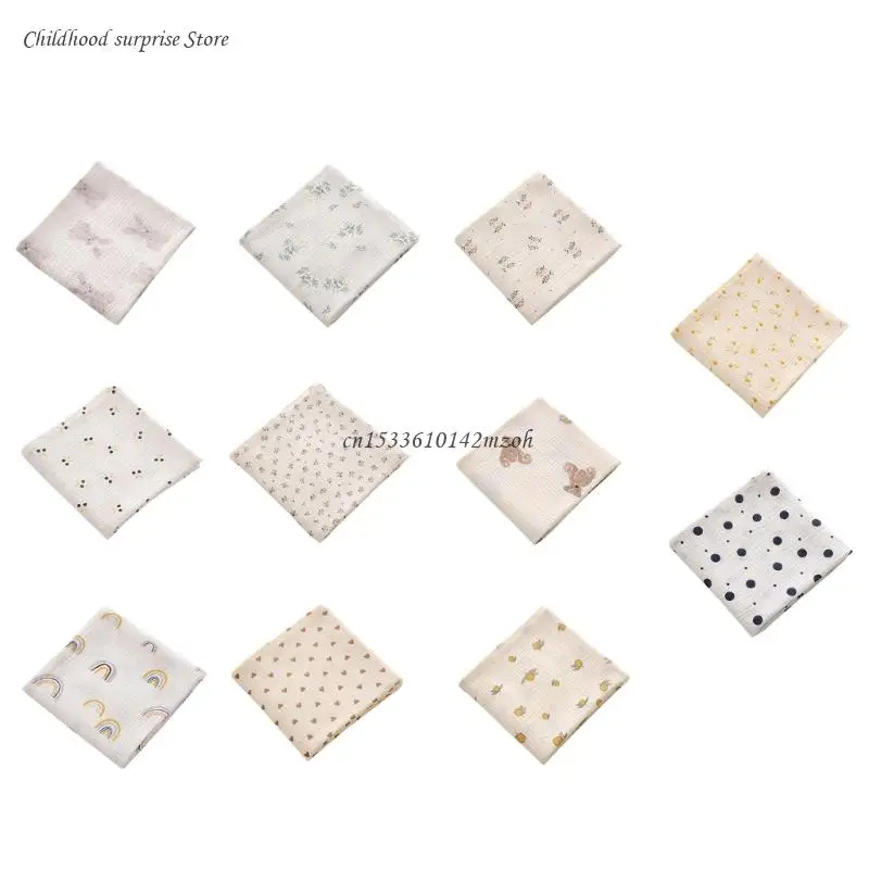 

Baby Swaddle Soft Silky Breathable Muslin Blanket for Boys-&Girls- Muslin Cloths Dropship