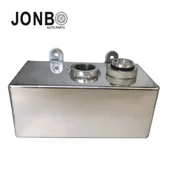 JONBO NEW Universal 2L Aluminium Alloy Mirror polished windscreen Washer Bottle Intercooler Spray Tank