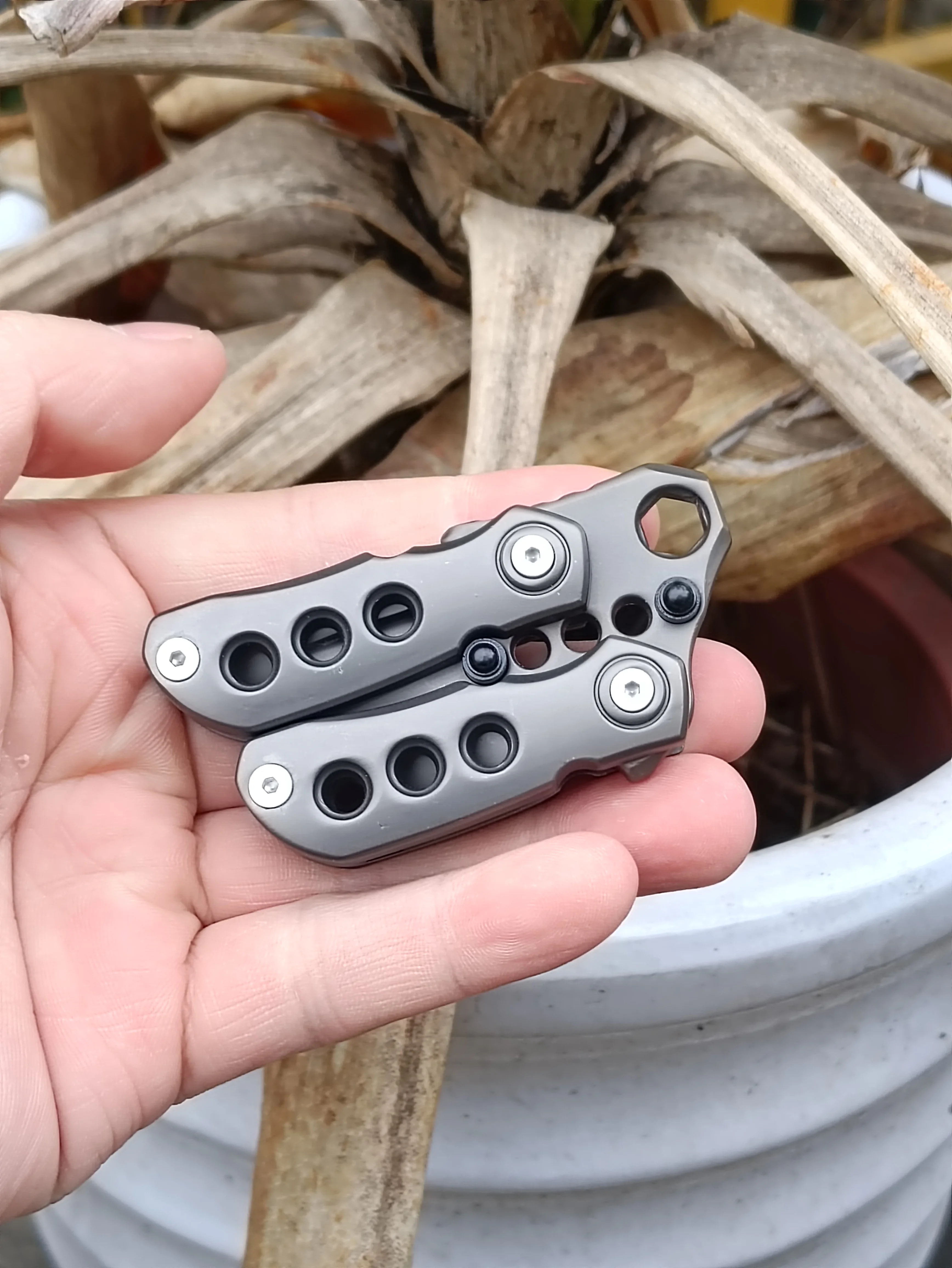 Fidget Slider Compact EDC NIEUW Flesopening Multifunctionele Fidget Slider Spinner Stress Relief Speelgoedcadeaus