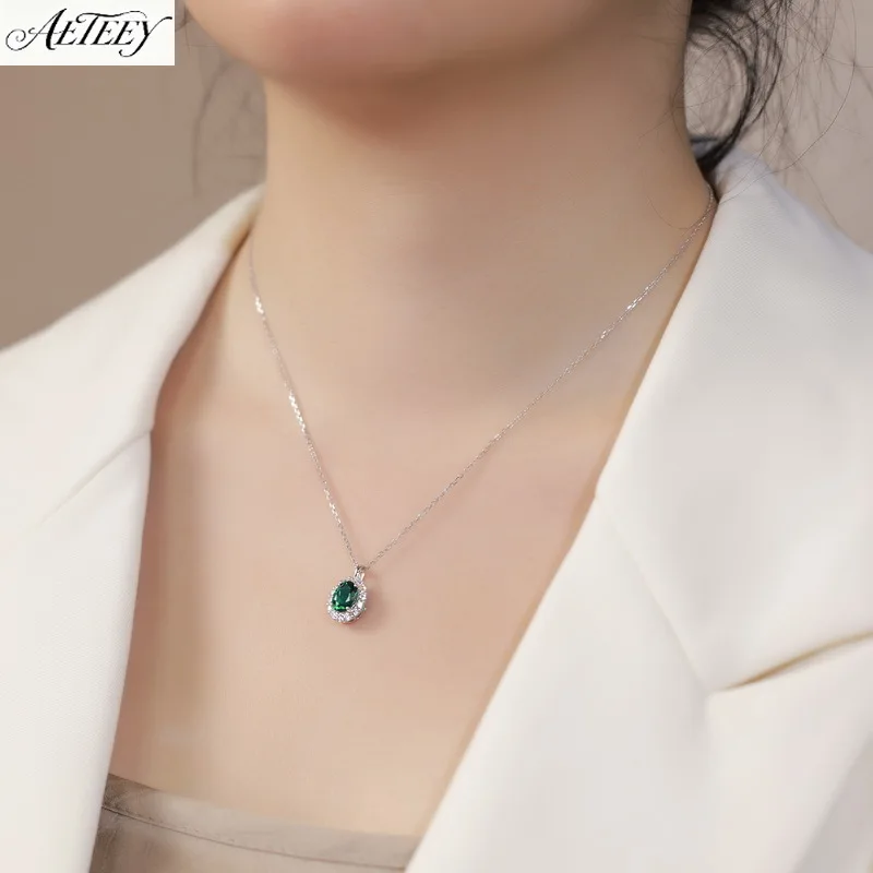 aeteey-s925-collar-con-colgante-de-plata-y-esmeralda-elegante-y-versatil-joyeria-para-clavicula-de-mujer