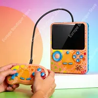 G6 Macaron Handheld Game Machine with 500 Classic Games HD Screen Contra Mini Arcade Retro Game Console for All Ages