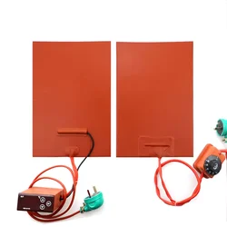 220V Silicone Rubber Heating Plate Adjustable Temperature Silicone Heating Plate Mobile Phone Repair Split Screen Heating Pad