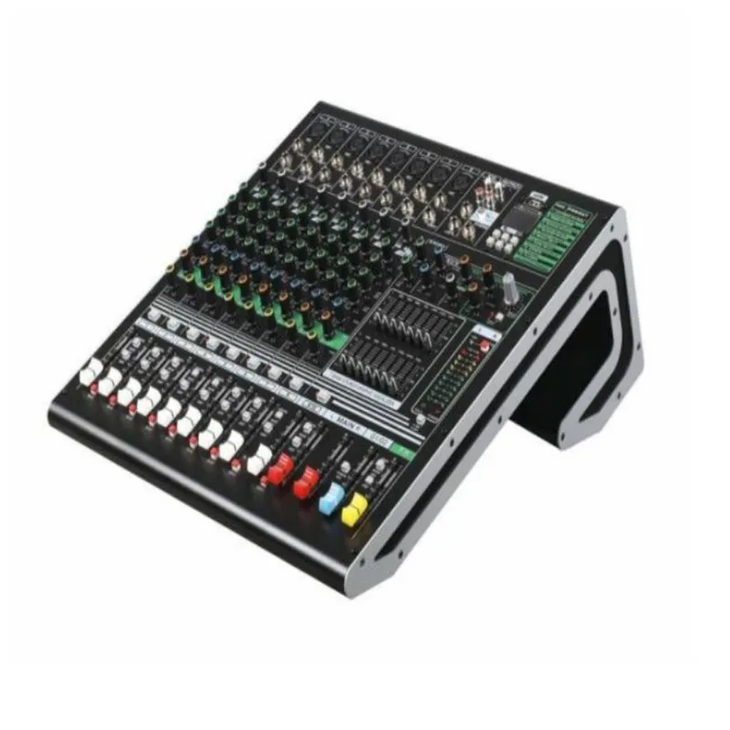 Two Channel Stereo Pure Audio Mixer, professional mixing equipment for DJ show and stage live performances