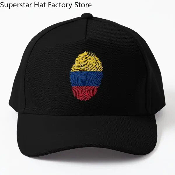 Identidad Colombia  Baseball Cap Hat Casual Women Summer Fish Spring  Bonnet  Boys Solid Color Casquette Sport Czapka Black