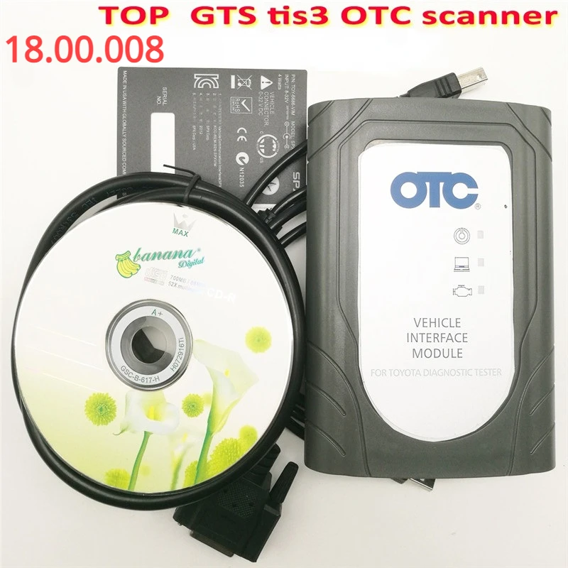 Free Activate GTS tis3 OTC Scanner Professional For Toyota IT3 Global Techstream GTS OTC VIM OBD Scanner Tool