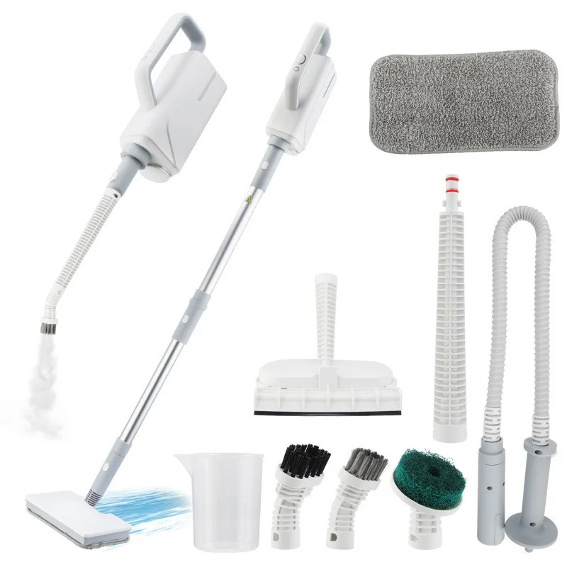 2 in 1 Steam Mop Detachable Handheld Steam Cleaner High Temperature Sterilization for Hard Floor Carpet Kitchen Home