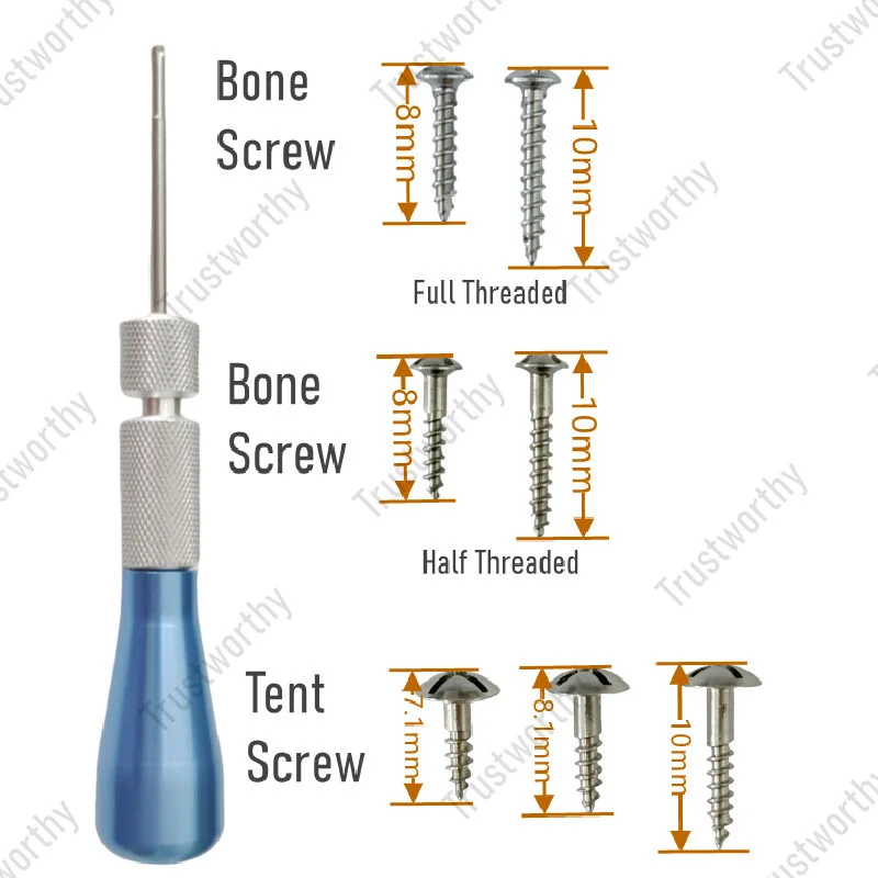 

Dental GBR Bone Membrane Tacks/guided Bone Tent Screw Long/Short/Screw Wrench