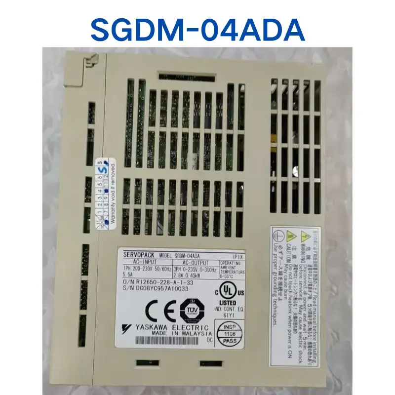 Second-hand test OK，YASKAWA Driver，SGDM-04ADA