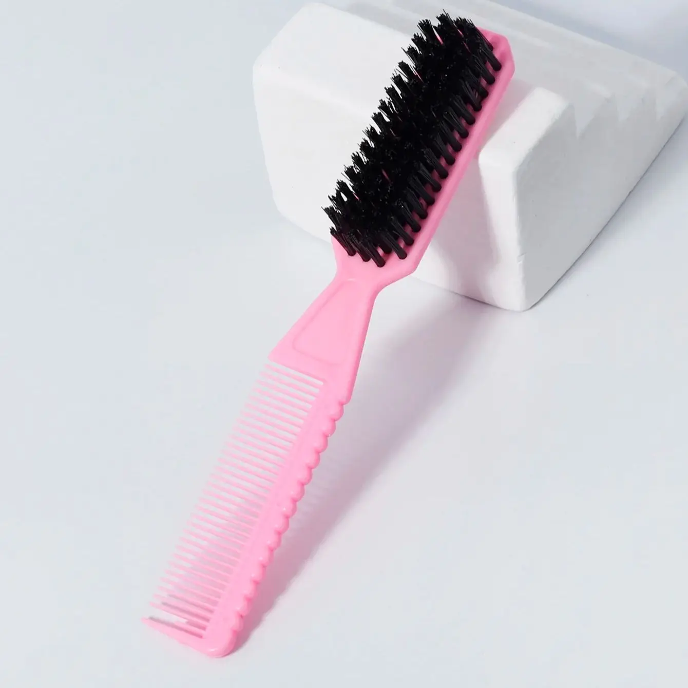 Multi functional beard cleaning brush, nylon mane, suitable for home hairdressing and hair salons,special for real hair wigs view 5