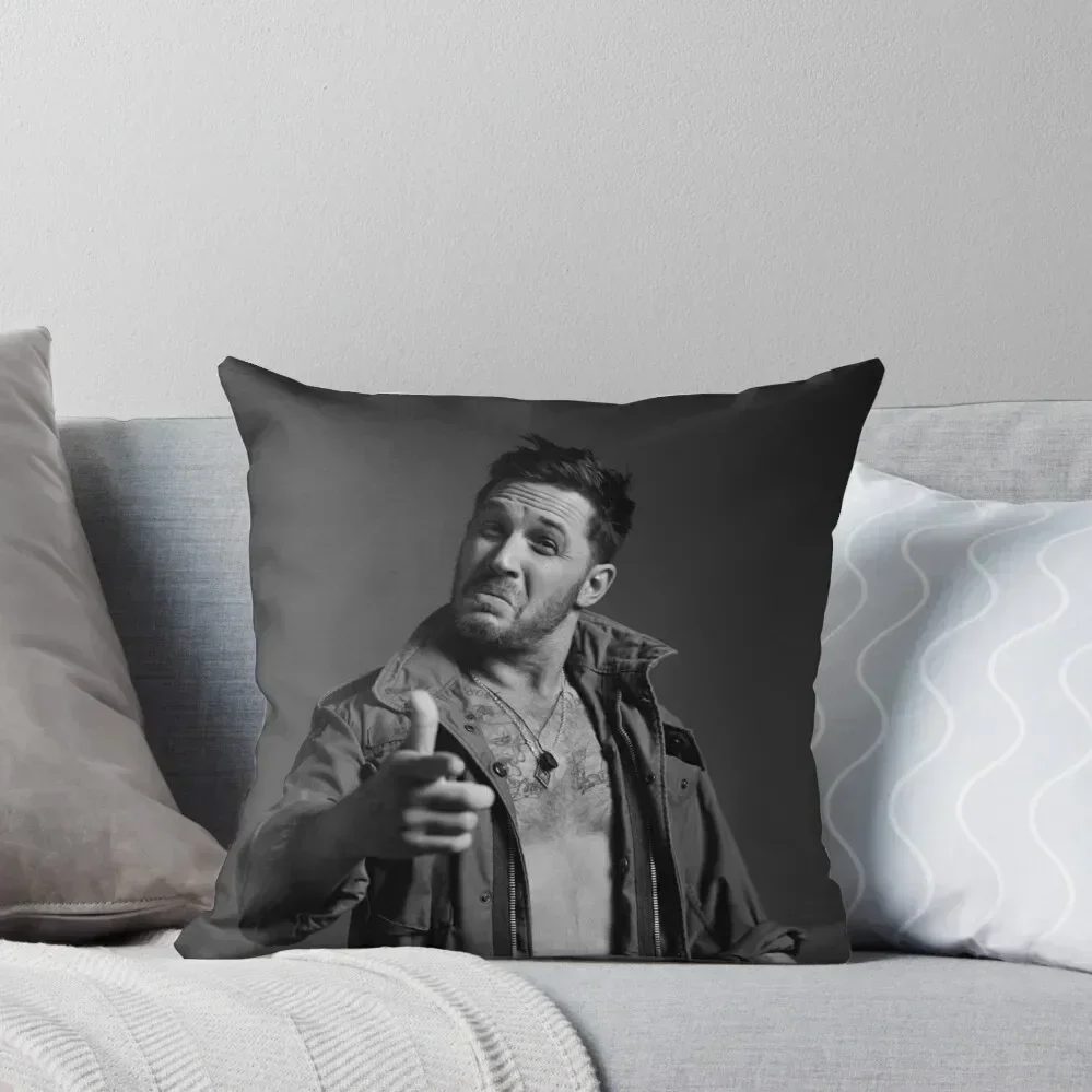 

Tom Hardy Joke Pose Throw Pillow Cushions For Children pillow pillowcase pillow