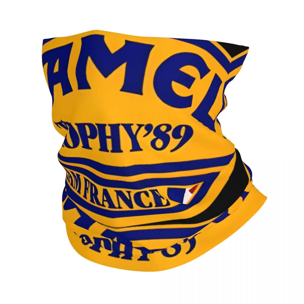 Orange Bandana Neck Gaiter Printed Motorcycle Club C-Camel Cigarettes Wrap Scarf Multi-use Balaclava Cycling Unisex Adult Winter