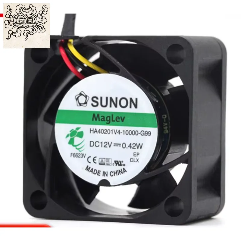 

Ltsf For SUNON HA40201V4-10000-G99 DC 12V 0.42W 40x40x20mm 3-Wire Server Cooling Fan
