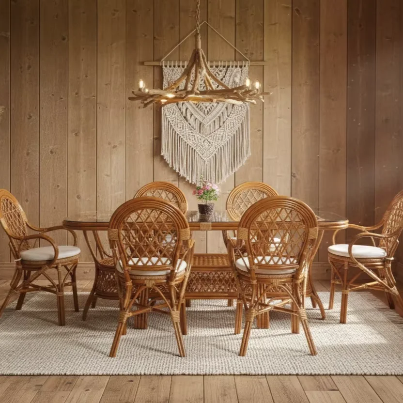 Outdoor Furniture Indonesia - Set Meja Makan Modern Terlaris Terinspirasi