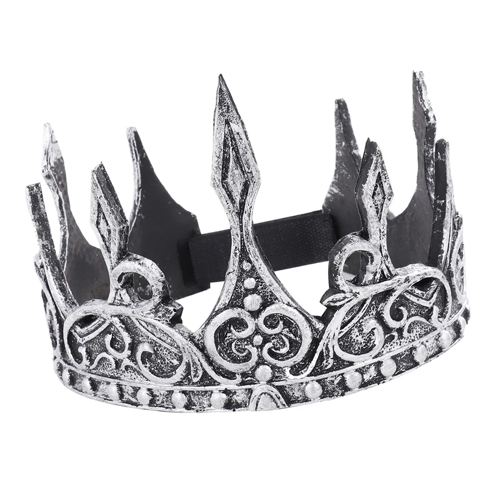 

Medieva Crown Headband PU Crown Men Crown Headdress Party Favors cosplay crown crown decoration