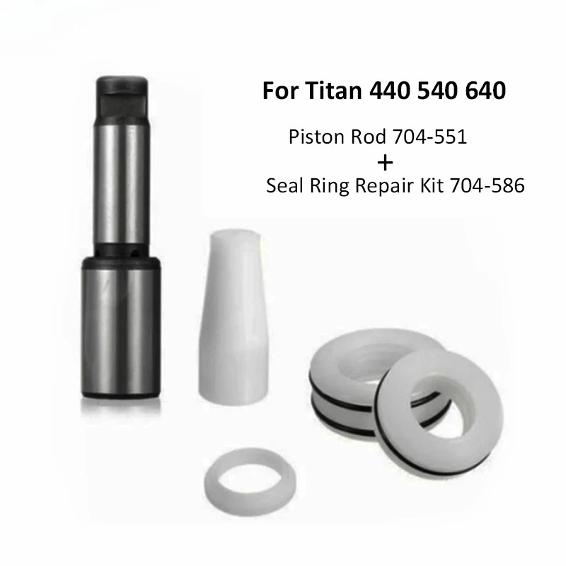 Airless Sprayer Replacement Piston Rod For Titan 440 540 640 704551 With Seal Repair 704586