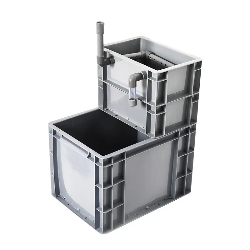 

Complete set of dry-wet separation box for bottom filtration system of fish tank