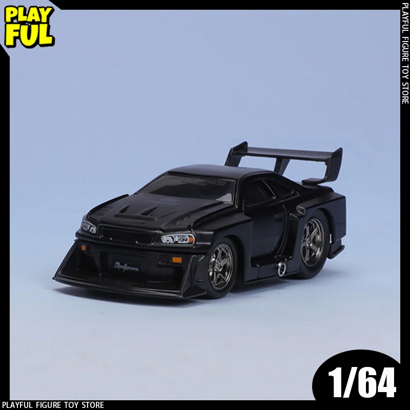 New Product Maisto 1:64 Muscle Machines Series Nissan Gtr R34 Car Model Toyota Sprinter Trueno Ae86 Diecast Model Toys Kid Gift