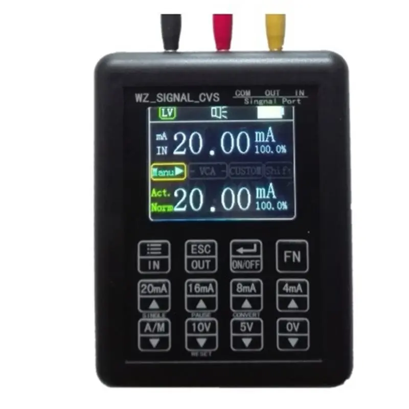 

【RECOMENDAR】Signal Generator 4-20Ma 0-10V 0-24Ma 0-5V Current Source Simulator For Process Control Calibration Applications