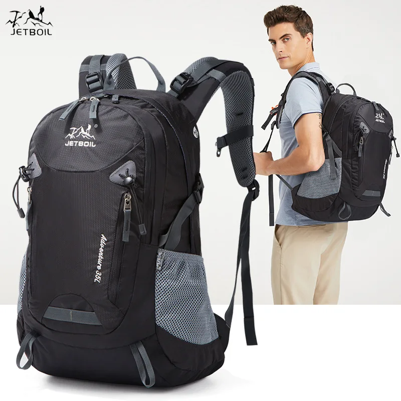 

Fashion Outdoor Sport Backpack Unisex Large Capacity Travel Student School Bag Casual Waterproof Climbing Cause Backpack for Men