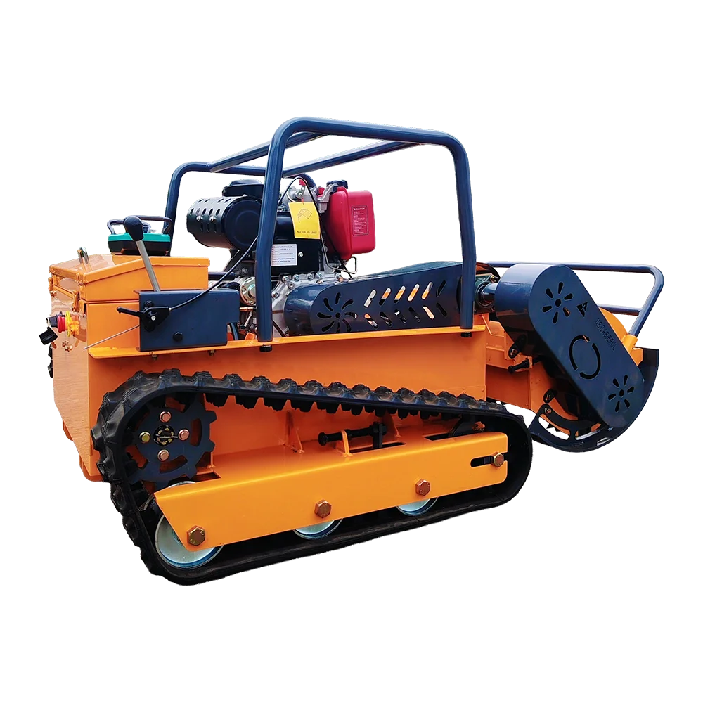 

Small Remote Control Grass Cutter CE Euro 5 Certified Custom Engine Mini Mower For Agricultural Rural Garden Work