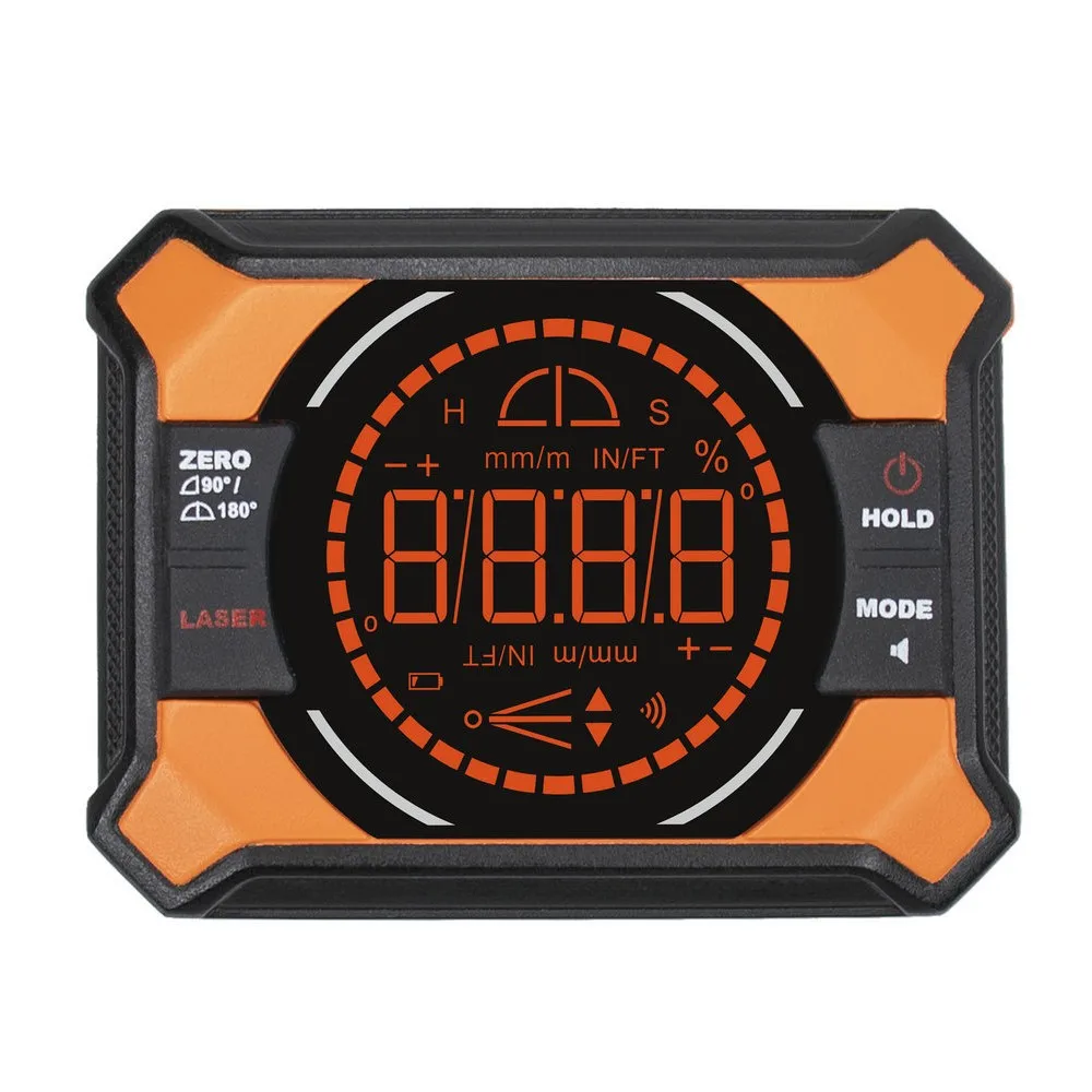 

Laser Digital Inclinometer, Magnetic Electronic Digital Display Mini Level DL905