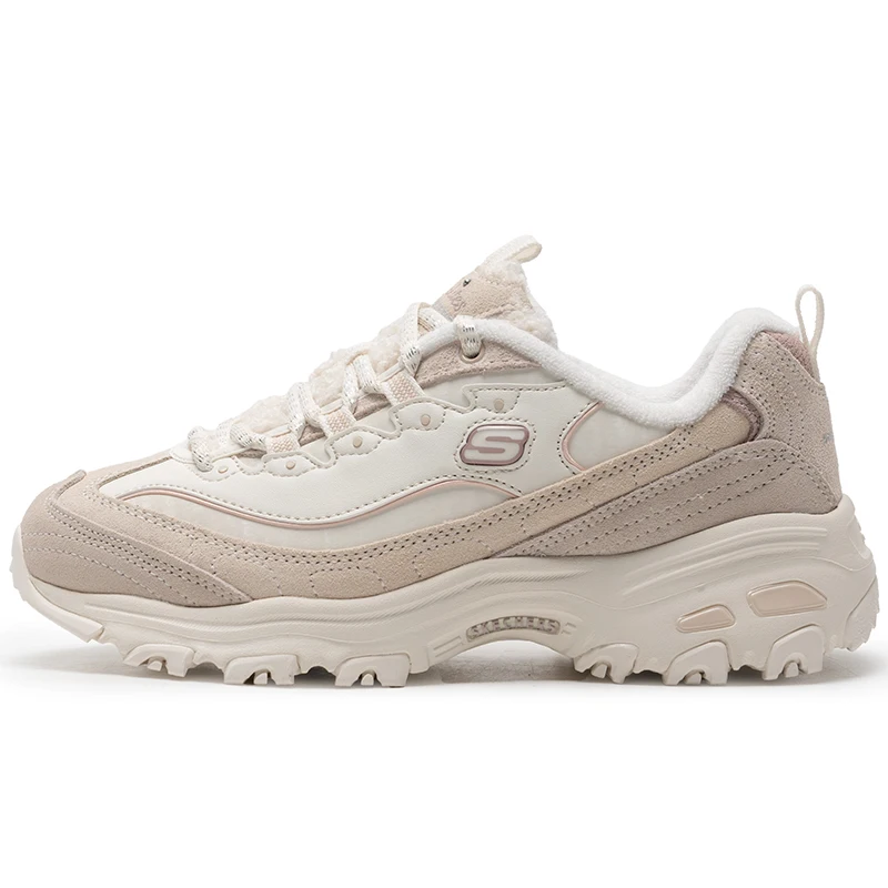 

Skechers D'Lites Series Sneakers Panda Shoes Lightweight Women's Shoes Daily Commuting Casual Shoes 150240-Nat