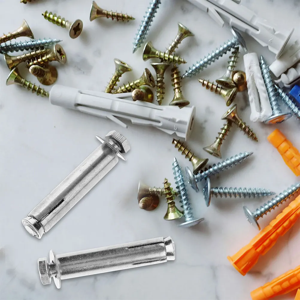 

20pcs Expansion Multi-Use Fastening Metal Replacement Fixing niture Screws Stainless Steel Countersunk Bolts Home Accessories