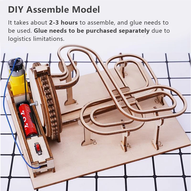 Marble Run Gear Engineering zestaw do budowania skrzyni biegów DIY montaż modelu Steam Science puzzle edukacyjne prezent dla dziecka