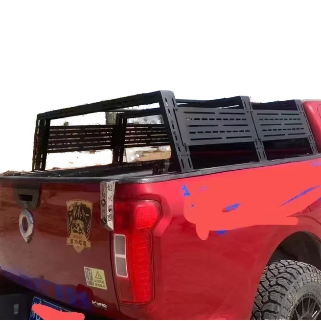 

Universal Adjustable Steel Truck Bed Rack for Off-Road with Molle Panel Roll Bar for Pickup Roll Bar Accessory