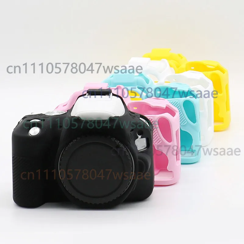 1pcs Camera Soft Silicone Rubber Skin Case for Canon Eos Rebel SL2 SL3 200D 250D