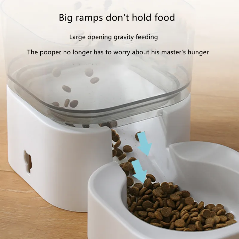 2023Cat Automatic Feeder Storing Feed and Bowls Cat Water Fountain Dog Waterer Water Dispenser Indoor for Cat Auto Pet Bowl